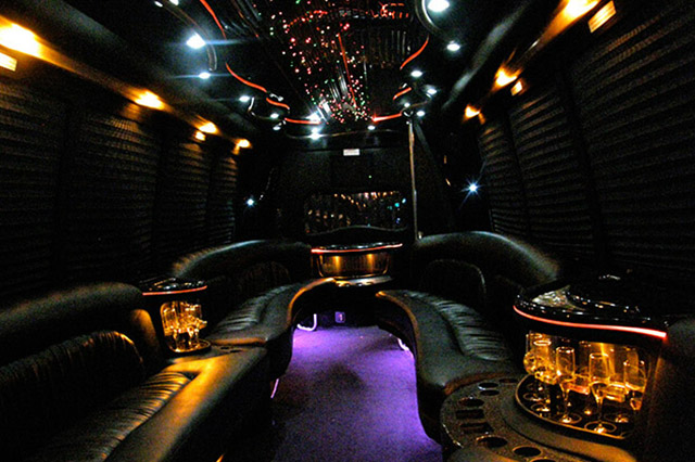 atlanta limousine interior